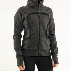 Lululemon  Cuddle Up Jacket. Heathered gray.